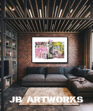 Load image into Gallery viewer, Ramones Collage Artwork