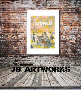 The Stone Roses (Adored) Studio Print