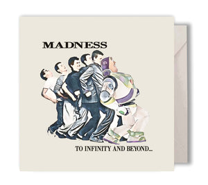 Buzz Lightyear/Madness Greeting Card