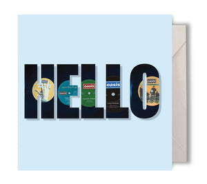 Oasis Hello Birthday Card