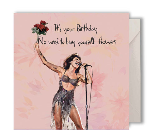 Miley Cyrus Birthday Card