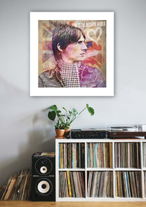 Paul Weller "Modern World" 20 x 20" Print