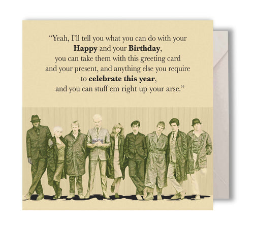 Quadrophenia Birthday card