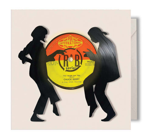 Pulp Fiction Vinyl Greeting Card