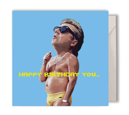 Sexy Beast  Birthday Card