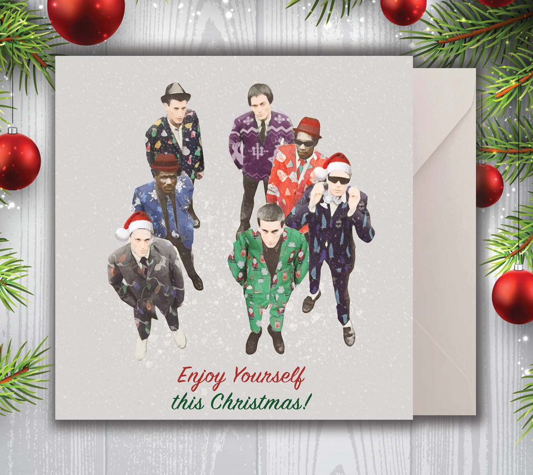 THE SPECIALS ENJOY YOUR SELF CHRISTMAS CARD
