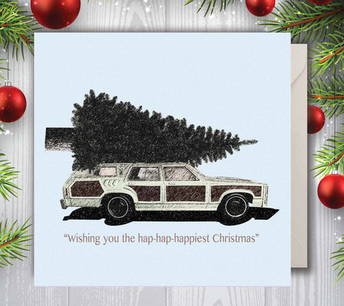 NATIONAL LAMPOONS CHRISTMAS VACATION CHRISTMAS CARD