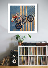 Load image into Gallery viewer, 20 X 20&quot; Evel Knievel Print