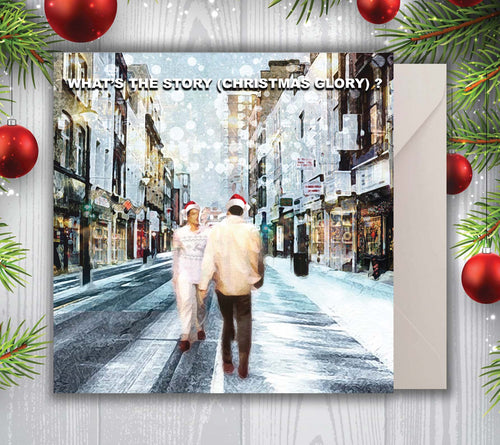 OASIS WHAT'S THE STORY CHRISTMAS CARD 4 PACK