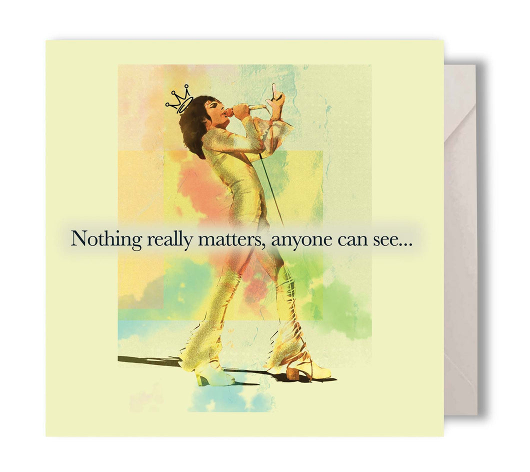 Freddie Mercury (Queen ) Birthday Card