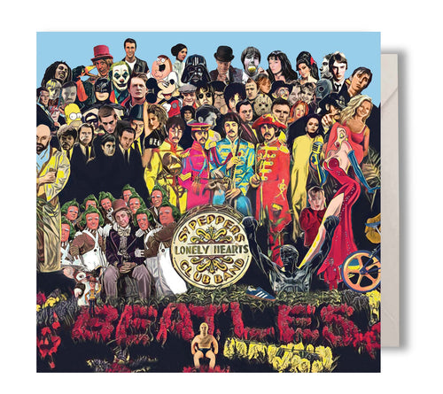 Sgt Peppers Greeting Card