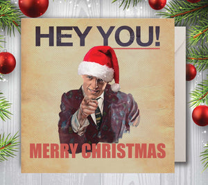 SUGGS "HEY YOU" CHRISTMAS CARD