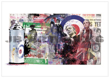 Load image into Gallery viewer, 60’s BRITAIN COLLAGE PRINT
