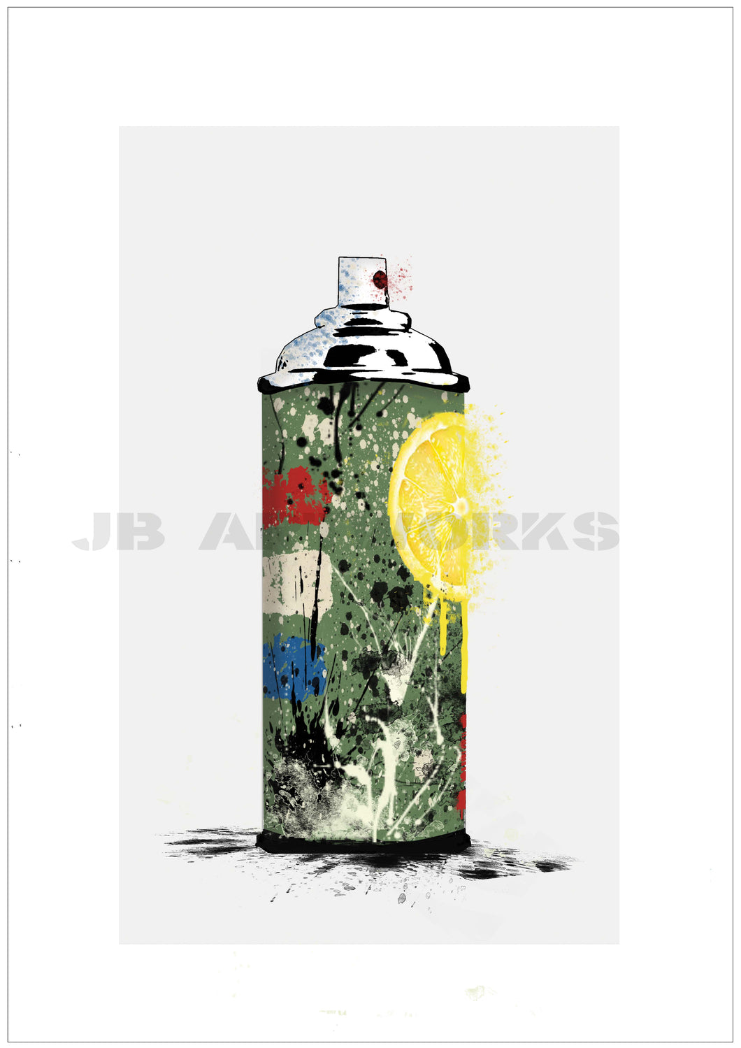 The Stone Roses Spray Can Print