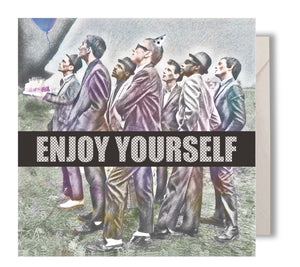 THE SPECIALS "ENJOY YOURSELF" GREETING CARD