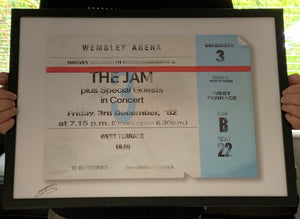Jam Wembley 82 Replica Ticket Print