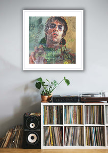 20 X 20" Liam Gallagher Print