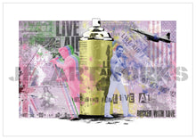 Load image into Gallery viewer, Live Aid Collage Print