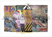 Load image into Gallery viewer, Manchester Daze Collage Print