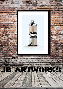 Oasis Spray Print