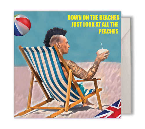 Peaches Greeting Card
