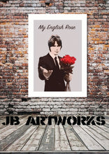 Load image into Gallery viewer, Paul Weller English Rose Print
