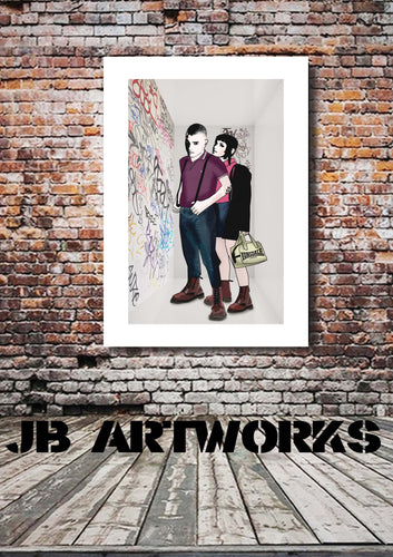 Skinhead Love Affair Print