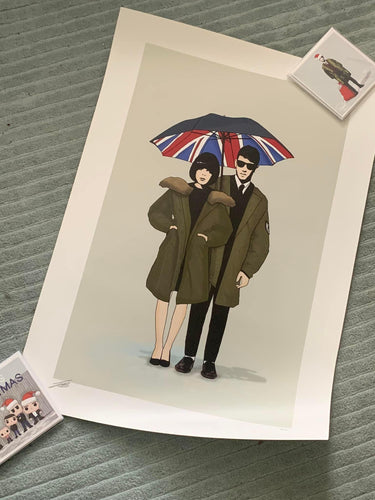 A1 LOVE RAIN ON ME Print