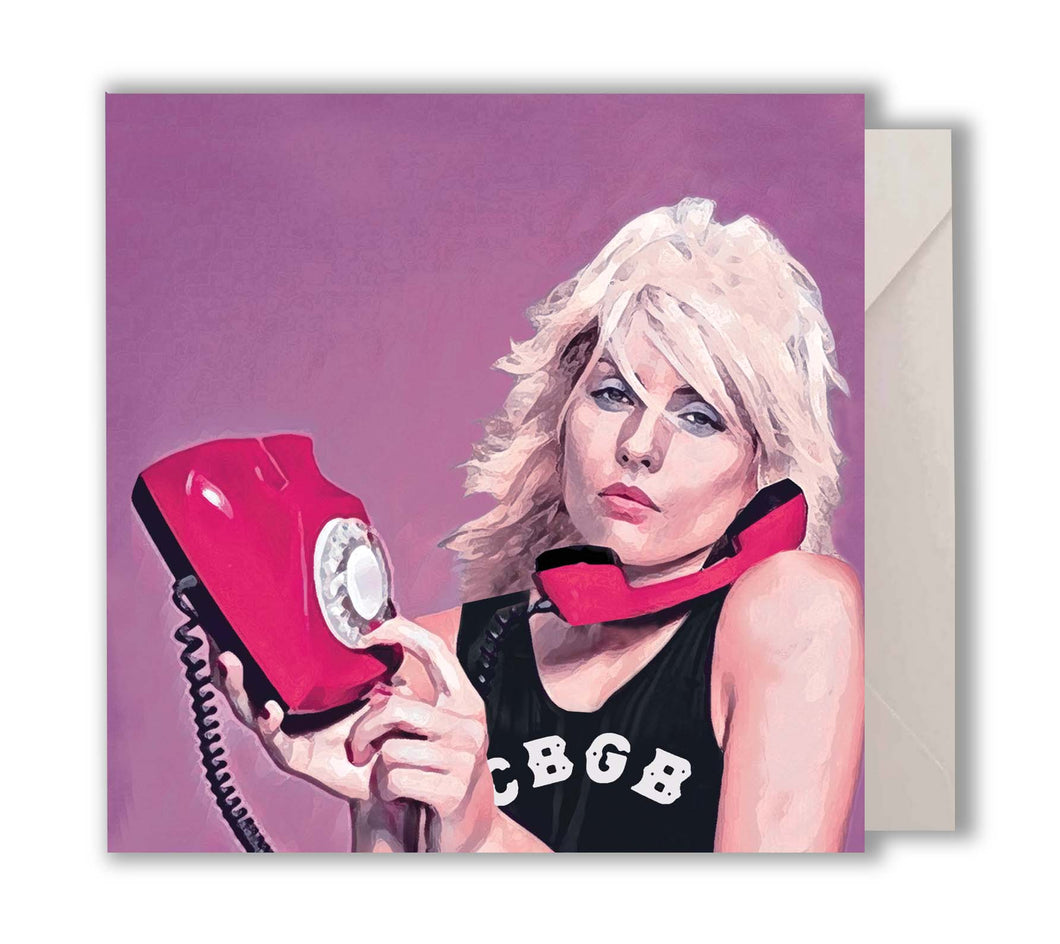 Blondie Telephone Greeting Card