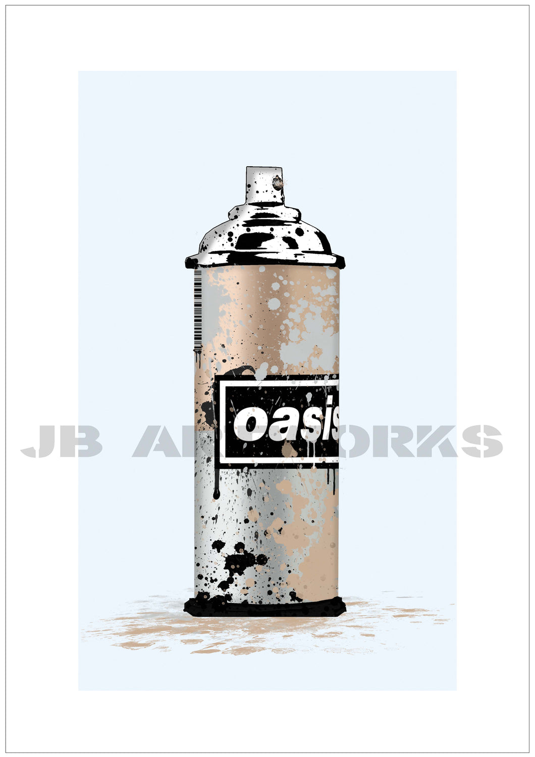 Oasis Spray Print