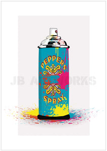 SGT. Pepper Spray Print