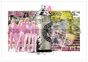 Ramones Collage Artwork