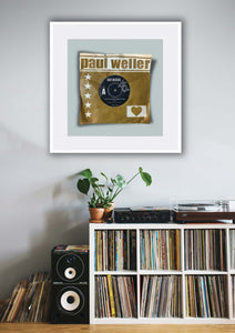 Paul Weller "You Do Something To Me" Large 45's Print